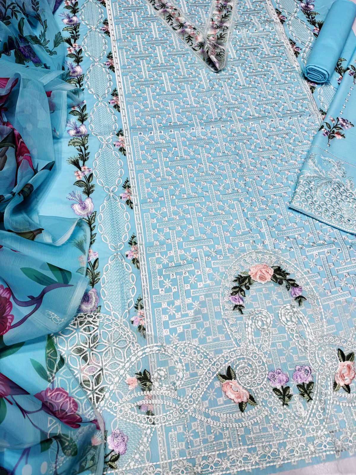 Parishay Heavy Embroidered Dress