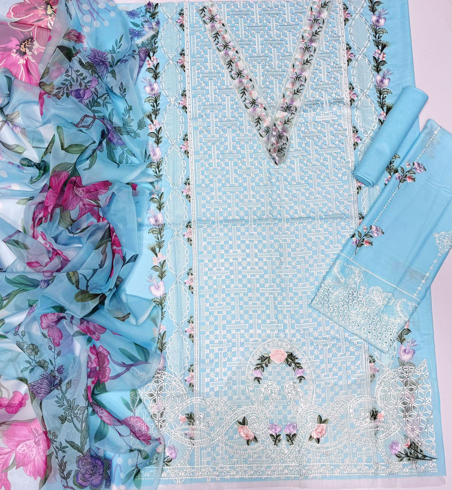 Parishay Heavy Embroidered Dress